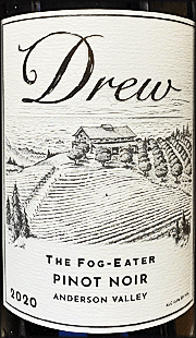 Drew 2020 The Fog Eater Pinot Noir