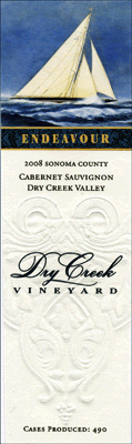 Dry Creek 2008 Endeavor Cabernet