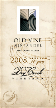 Dry Creek 2008 Old Vine Zinfandel