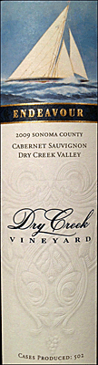 Dry Creek Vineyard 2009 Endeavor Cabernet