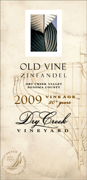 Dry Creek Vineyard 2009 Old Vine Zinfandel