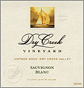 Dry Creek Vineyard 2009 Sauvignon Blanc