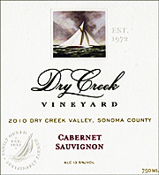 Dry Creek Vineyard 2010 Cabernet