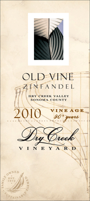 Dry Creek Vineyard 2010 Old Vine Zinfandel