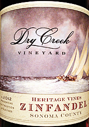 Dry Creek Vineyard 2012 Heritage Vines Zinfandel