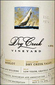 Dry Creek Vineyard 2014 Merlot