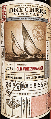 Dry Creek Vineyard 2014 Old Vine Zinfandel