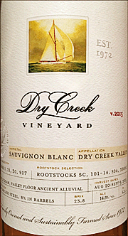 Dry Creek Vineyard 2015 Dry Creek Valley Sauvignon Blanc