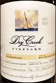 Dry Creek 2016 DCV Estate Block 10 Chardonnay