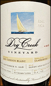 Dry Creek Vineyard 2018 Chenin Blanc