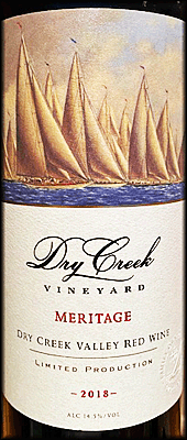 Dry Creek Vineyard 2018 Meritage
