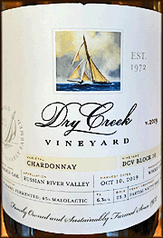Dry Creek 2019 DCV Block 10 Chardonnay
