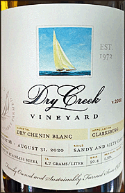 Dry Creek Vineyard 2020 Chenin Blanc