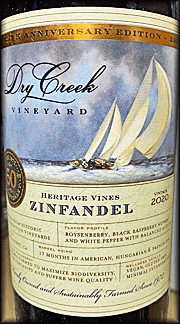 Dry Creek Vineyard 2020 Heritage Vines Zinfandel