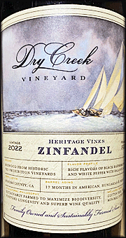 Dry Creek Vineyard 2022 Heritage Vines Zinfandel