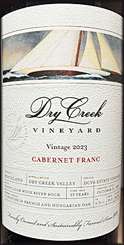 Dry Creek Vineyard 2023 Cabernet Franc