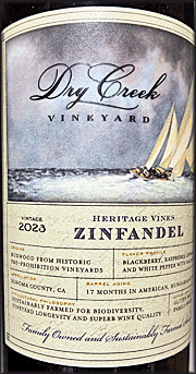 Dry Creek Vineyard 2023 Heritage Vines Zinfandel