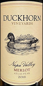 Duckhorn 2016 Atlas Peak Merlot