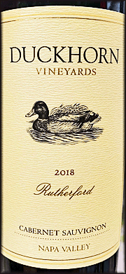 Duckhorn 2018 Rutherford Cabernet Sauvignon