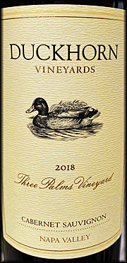 Duckhorn 2018 Three Palms Cabernet Sauvignon