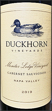 Duckhorn 2019 Monitor Ledge Vineyard Cabernet Sauvignon
