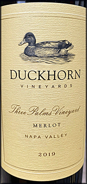 Duckhorn 2019 Three Palms Merlot