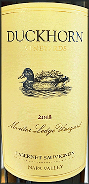 Duckhorn 2018 Monitor Ledge Cabernet Sauvignon