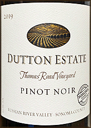 Dutton Estate 2019 Thomas Road Pinot Noir