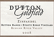 Dutton Goldfield 2008 Stoetz Ridge Zinfandel