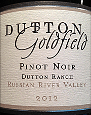 Dutton Goldfield 2012 Dutton Ranch Pinot Noir