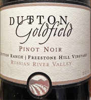 Dutton Goldfield 2012 Freestone Hill Pinot Noir