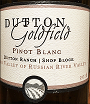 Dutton Goldfield 2016 Shop Block Pinot Blanc