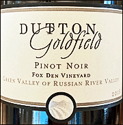 Dutton Goldfield 2018 Fox Den Pinot Noir