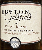 Dutton Goldfield 2018 Shop Block Pinot Blanc
