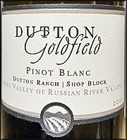 Dutton Goldfield 2022 Shop Block Pinot Blanc