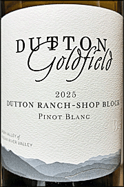 Dutton Goldfield 2025 Shop Block Pinot Blanc