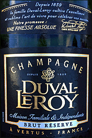 Duval-Leroy Brut Reserve Champagne