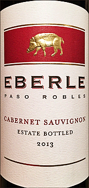 Eberle 2013 Estate Cabernet Sauvignon