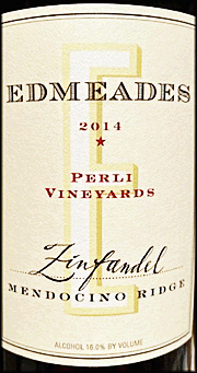 Edmeades 2014 Perli Vineyards Zinfandel