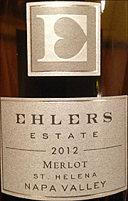 Ehler's Estate 2012 Merlot