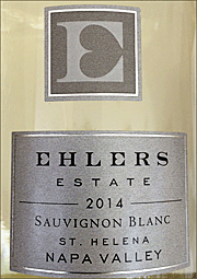 Ehlers Estate 2014 Sauvignon Blanc