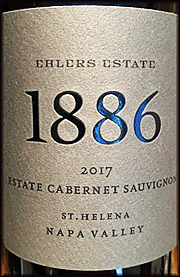 Ehlers Estate 2017 1886 Estate Cabernet Sauvignon