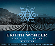 Eighth Wonder 2011 Lively Grove Pinotage