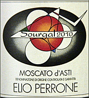 Elio Perrone 2010 Moscato d'Asti Sourgal 