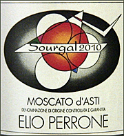 Elio Perrone 2010 Moscato d'Asti Sourgal
