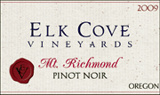 Elk Cove 2009 Mount Richmond Pinot Noir