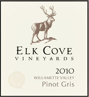 Elk Cove 2010 Pinot Gris
