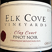 Elk Cove 2013 Clay Court Pinot Noir