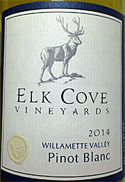 Elk Cove 2014 Pinot Blanc