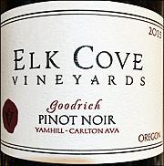 Elk Cove 2015 Goodrich Pinot Noir
